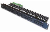 Cáp-phụ kiện Dintek | Patch panel for Telephone 50 port Dintek 19 inch (1402-01003)