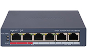 Switch PoE HIKVISION | 4-Port Fast Ethernet Smart PoE Switch HIKVISION DS-3E1106P-EI/M