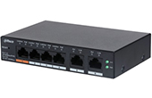 Switch DAHUA | 6-Port Cloud Managed Desktop Switch DAHUA DH-CS4006-4ET-60