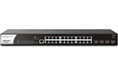 Thiết bị mạng DrayTek | 28-Port Gigabit L2+ Managed Switch DrayTek VigorSwitch G2282x