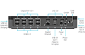 Bá»™ chia Hub Targus | Bộ chuyển đổi USB-C Universal QUAD 4K Docking Station TARGUS DOCK570USZ-82