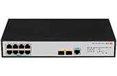 Thiết bị mạng H3C | 8-Port GE PoE + 2-Port SFP Layer 3 Switch H3C S5120V3-10P-PWR-LI