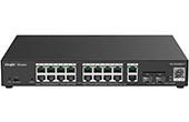 Thiết bị mạng RUIJIE | 20-Port Gigabit Smart Cloud Managed PoE Switch RUIJIE RG-ES220GS-P