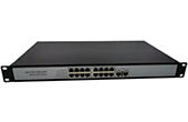 Switch PoE HDTEC | 16-Port PoE 1G + 2-Port Uplink 1G + 2 Uplink SFP 1.25G Switch HDTEC