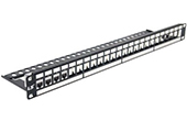 Cáp-phụ kiện LS | Patch Panel Empty 24-port LS CAT5E (LS-PP-C5E-24P-E1-ECO)