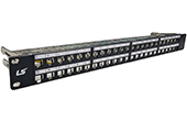 Cáp-phụ kiện LS | Patch Panel Empty 48-port LS CAT5E (LS-PP-C5E-48P-E1-ECO)