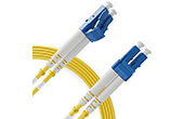 Cáp-phụ kiện Dintek | Dintek Fiber patch cord 9/125um, Single-mode, Duplex, LC/LC, 3M