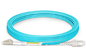 Cáp-phụ kiện Dintek | Dintek Fiber patch cord 50/125um, Multi-mode, Duplex, OM3, SC/LC, 3M