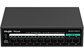 Thiết bị mạng RUIJIE | 8-Port 10/100Mbps with 2-Port Gigabit Unmanaged PoE Switch RUIJIE RG-ES110FG-P