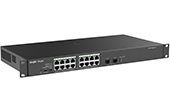 Thiết bị mạng RUIJIE | 18-Port 10/100/1000Mbps Unmanaged PoE Switch RUIJIE RG-ES118GS-P-L