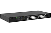 Thiết bị mạng RUIJIE | 24-Port 10/100Mbps with 2-Port Gigabit Unmanaged PoE Switch RUIJIE RG-ES126FGS-P