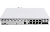 Thiết bị mạng Mikrotik | 8-Port PoE GE + 2-Port 10G SFP+ Cloud Smart Switch Mikrotik CSS610-8P-2S+IN