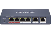 Switch PoE HIKVISION | Smart Managed 4-Port 100Mbps Hi-PoE Switch HIKVISION DS-3E1106HP-EI