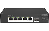 Switch PoE HIKVISION | 4 Port Fast Ethernet Smart Harsh PoE Switch HIKVISION DS-3T1306P-SI/HS