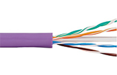 Cáp-phụ kiện VIVAIO | Cáp mạng VIVAIO CAT6 4 Pair U/UTP VVA2U248 (24AWG, 305m, LSZH, Purple)