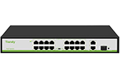 Thiết bị mạng TIANDY | 16-Port 10/100M PoE + 1-Port SFP 1000M PoE Switch TIANDY TC-P3S019 (H/1621/AT/180)