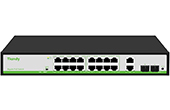 Thiết bị mạng TIANDY | 18-Port Gigabit + 2-Port SFP Gigabit PoE Switch TIANDY TC-P3S020 (G/1622/AT/180)