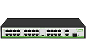 Thiết bị mạng TIANDY | 24-Port PoE 10/100M + 1-Port SFP Gigabit Switch TIANDY TC-P3S027 (H/2421/AT/260)