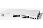 Thiết bị mạng Cisco | 24-Port GE + 4-Ports Gigabit SFP Switch CISCO C1200-24T-4G-EU