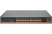 Thiết bị mạng APTEK | 24-port 10/100Mbps PoE Switch APTEK SF1244P