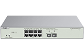 Thiết bị mạng RUIJIE | 8-Port Multi-Gigabit + 2-Port SFP+ Layer 2 Managed Switch RUIJIE RG-NBS3300-8MG2XS-P