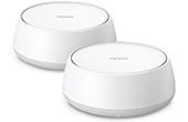 Thiết bị mạng TP-LINK | Dual-Band Whole Home Mesh Wi-Fi 7 System TP-LINK Deco BE25 (2-pack)