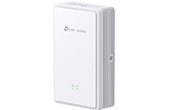 Thiết bị mạng TP-LINK | Omada AX1800 Wi-Fi 6 Wall Plate GPON Access Point TP-LINK EAP615GP-Wall 